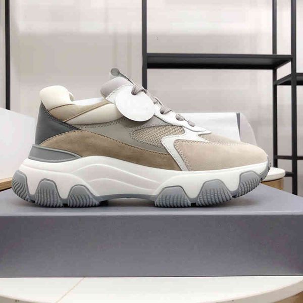 

dress shoes net red dad shoes ins trendy women's fashion color matching muffin thick bottom small white casual sports 3mvz, Black