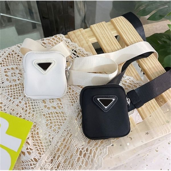 

20pcs/dhl/ups/fedex waterproof nylon sports waist bag purses money belt bum pouch square fanny pack camping running hiking zip bag small cro, Black