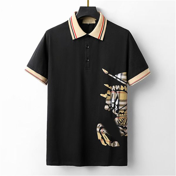 

mens stylist polo shirts luxury italy men clothes short sleeve fashion casual men's summer t shirt many colors are available size m-3xl, White;black
