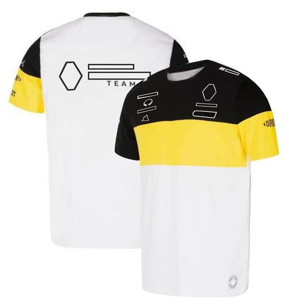 

f1 team driver t-shirt summer short-sleeved racing suit casual round neck breathable quick-drying t-shirt can be customized