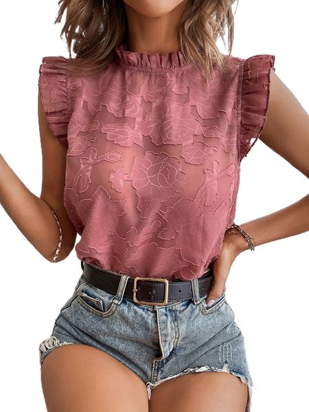 

butterfly sleeve floral e3zu#, White