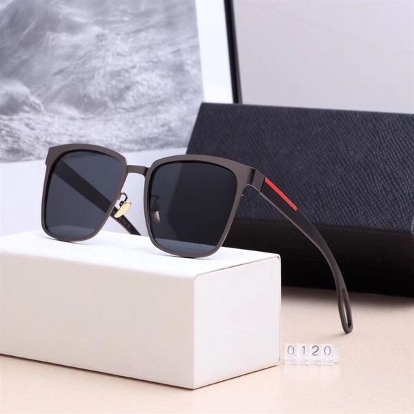 

p0120 designer sunglasses luxury sunglasses designer glass for mens adumbral glasses uv400 with box brand p 6 colors274p, White;black