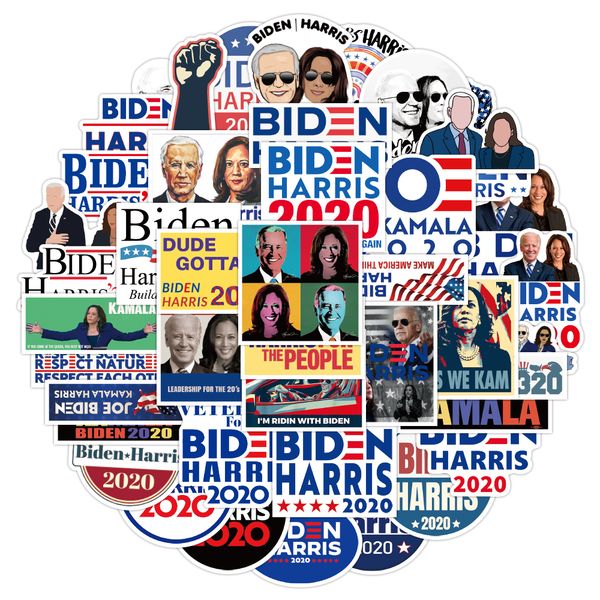 

50pcs i did that biden stickers pack for water bottle kids toys waterproof car decals skateboard diy lapbike travel luggage notebook