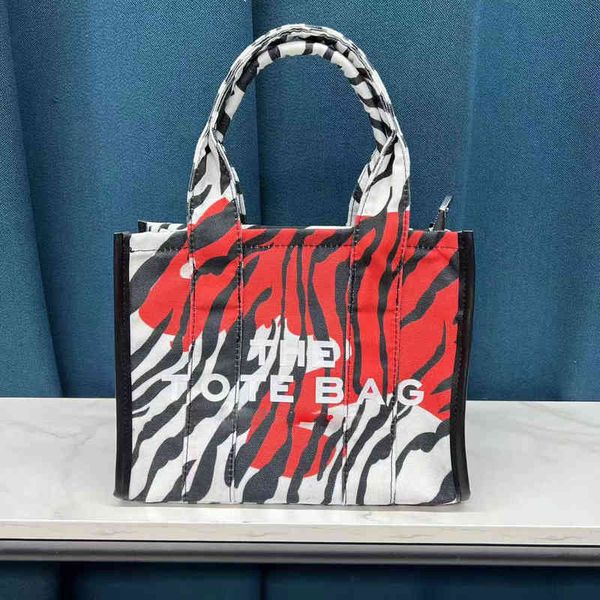 

shopping tote bags canvas two tone stripe women shoulder letter printed casual crossbody shopper weekender handbag designe 220512