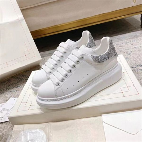 

2022 famous brand white shoes men's women's designer couple classic luxury casual sneakers running sport shoe student genuine leat