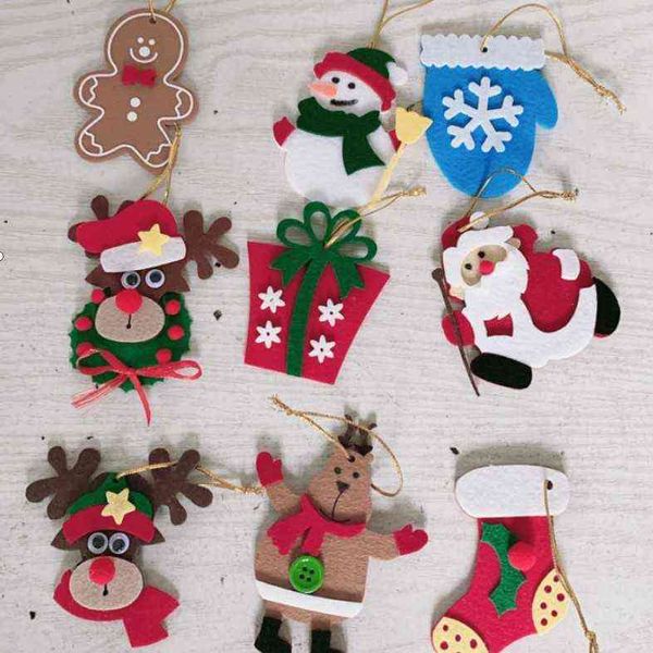 

factory outlet felt decoration pendant christmas decorations can be hung on tree
