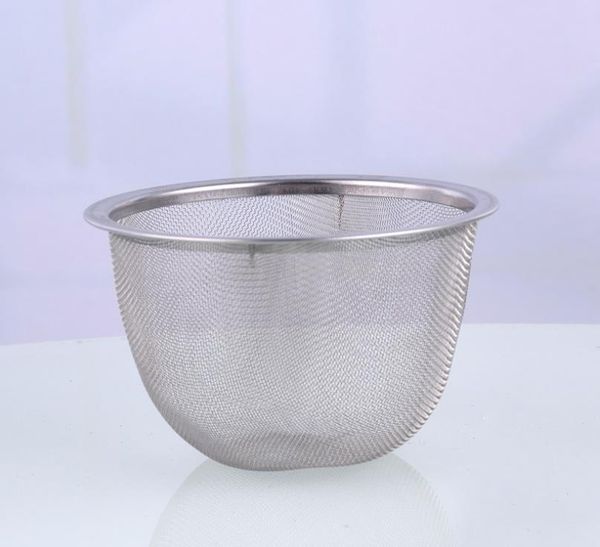 7,2 cm Durchmesser, Edelstahl-Metallgeflecht, Tee-Ei, wiederverwendbarer Teesieb-Filter für Teekanne, Küchenutensilien
