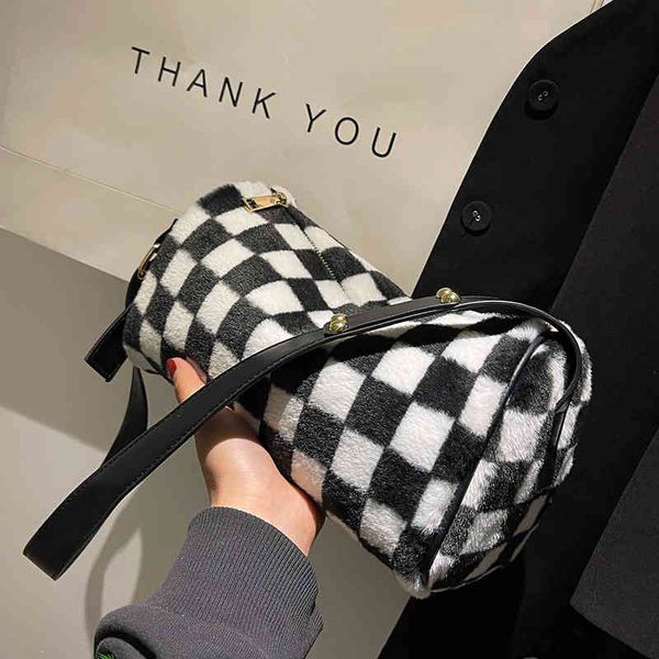 

autumn winter new women's single shoulder cylinder 2022 luxury brand fashion design versatile ladies bags