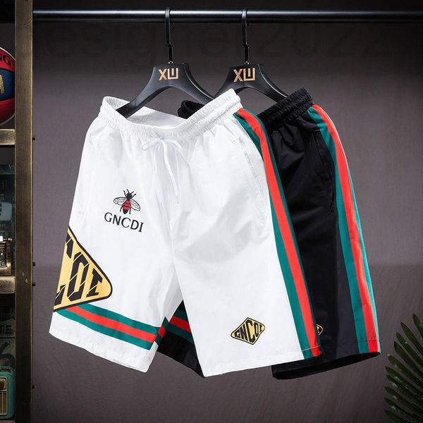 

men's pants designer shorts men's summer clothes 15 high school students pants 14 middle 12 loose fashion 13-year-old boys' c, Black