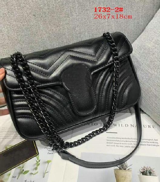 

135# luxurys designers crossbody bag for woman black pink brown leather handbags shoulder bags shopping black chain pruse luxury women handb