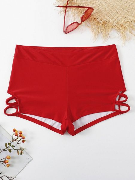 

plus criss cross bikini bottom 70rn#, Black