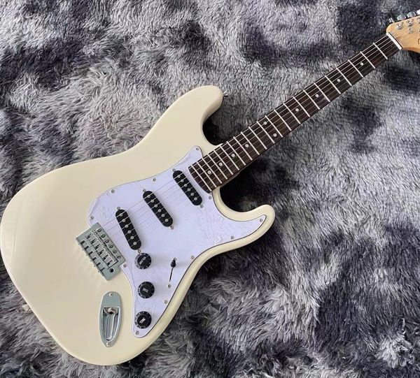 

classic brand 6 string electric guitar solid wood can be selected and customized good timbre