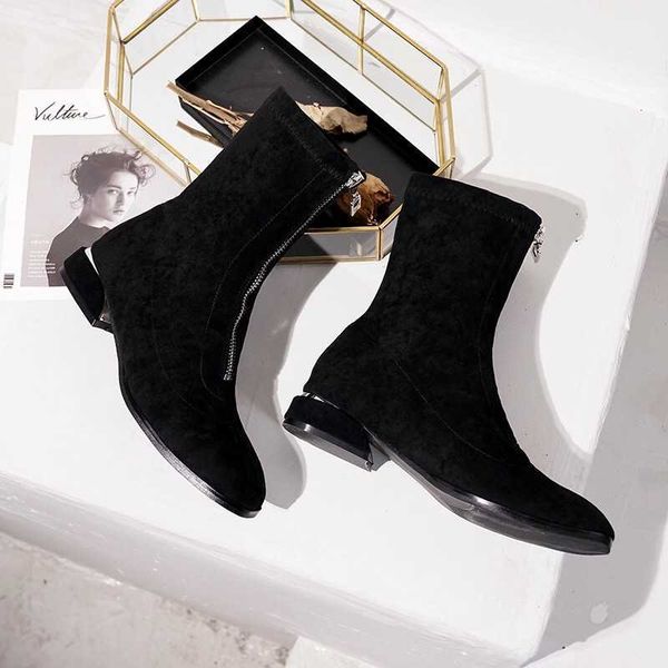 

boots 2019 winter boots ladies scrub booties women outdoor boots shoes 2020 wholesale new, Black