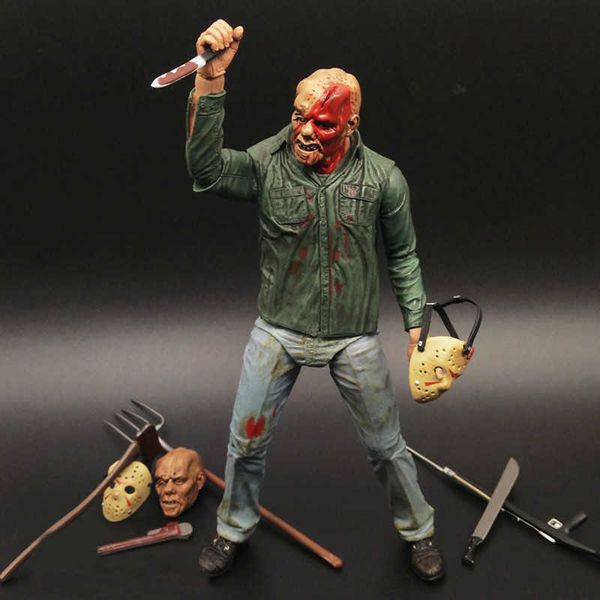 

huiya01 movie a new dimension in terror a review of friday part3 3d freddy vs jason figure freddy pvc action figures q0722
