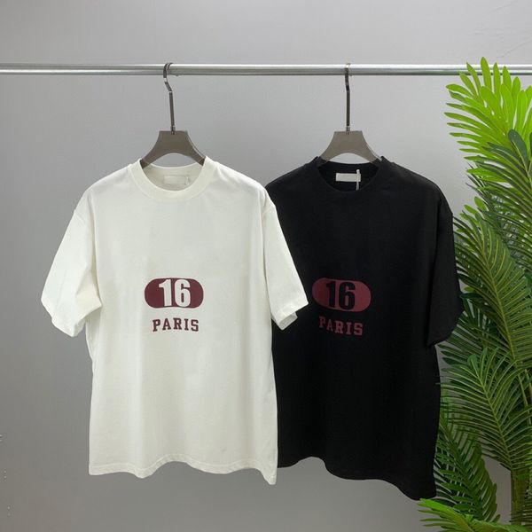 

men's t-shirts spring new designer short-sleeved t shirt men loose casual half-sleeve t-shirt black white tees, White;black