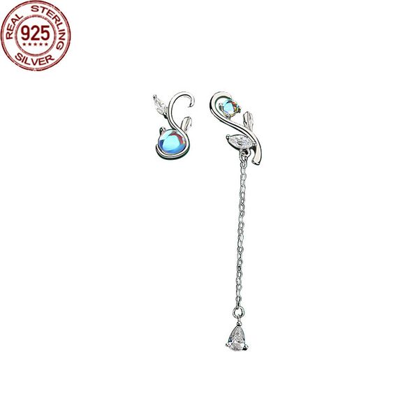 

2022 twenty four solar terms of stinging earrings charms female tassel small fresh moonlight stone national tide wind for women friendship, Golden