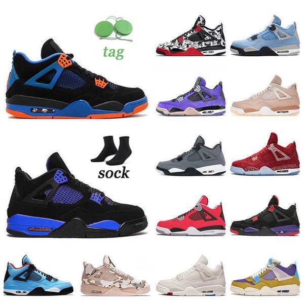 

2022 black cats 4s mens womens basketball shoes jumpman 4s royal blue thunder encor whit oreo tattoo shimmer sail unc university blue