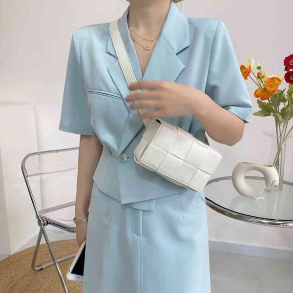 

luxury bottegas venetas handbags woven small single shoulder lattice square spring and summer mini mobile phones p7rk