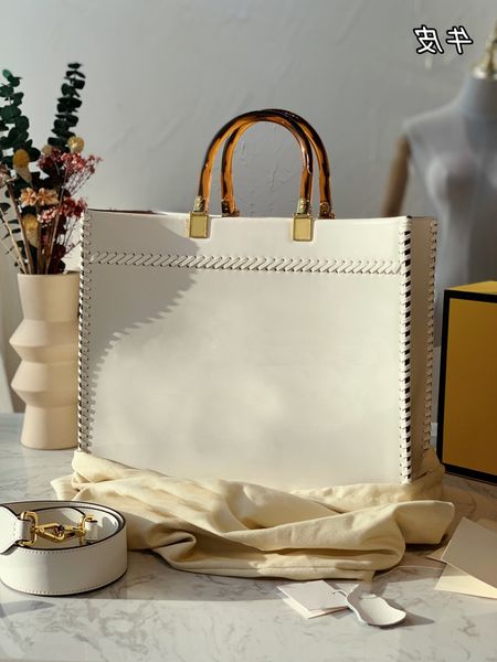 

luxury women sunshine shopping bag of roman womens handbag is medium brown calf lear razor fashion the large capacity