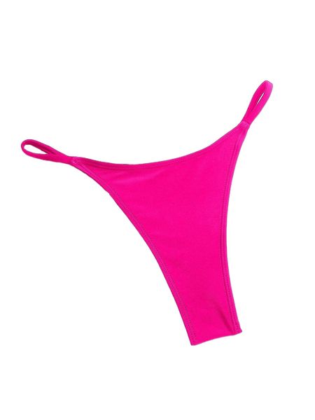 

neon pink tanga bikini bottom z5ss#, White;black