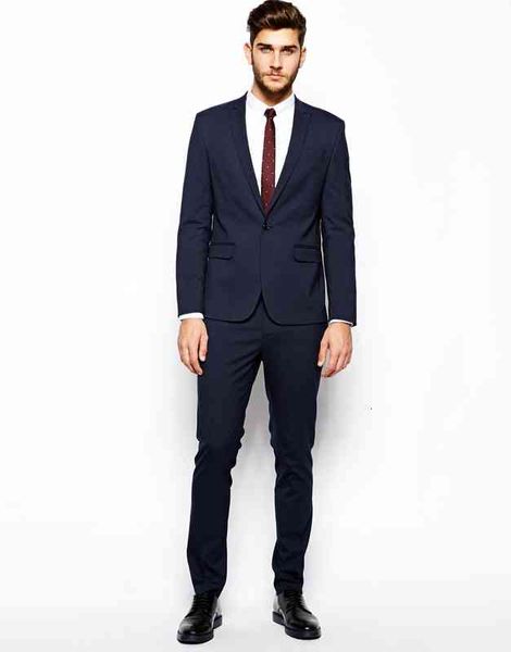 

men's suits & blazers suits, casual business korean slim fit, professional wear, men's navy wedding suit, autumn dress, White;black