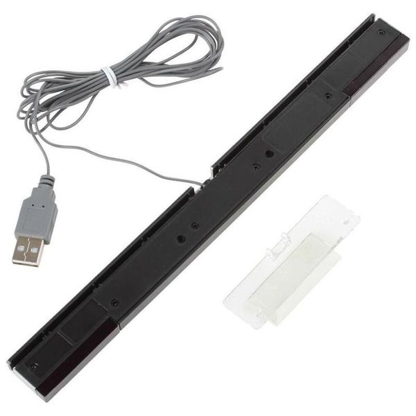 Receptores com fio de barra de sensor IR RAY RAY USB Plug para Nintendo Wii Remote Game Accessoires