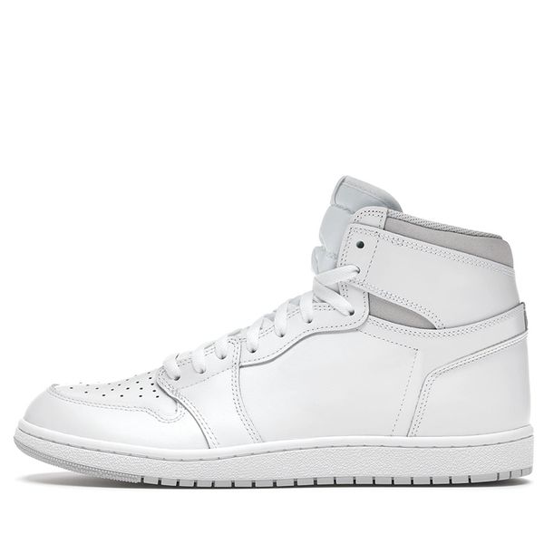 

shoes men women basketball jumpman 1 1s high neutral grey sneakers original