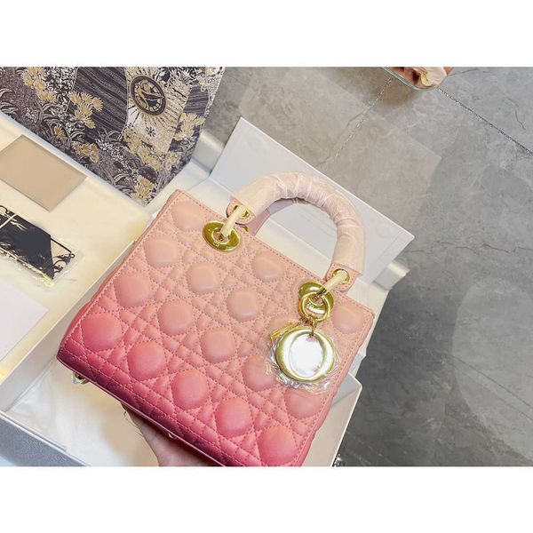

luxury designer bags wallet cross fashion lady diana handbag letter popular embroidered grid ladies shoulder bag