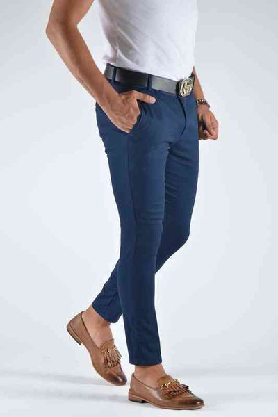 

men jeans men's slim fit linen pants 20y 2200326 navy blue 22 1222, Black