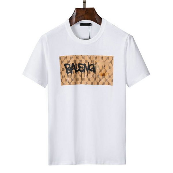 

2022 men cotton short sleeve white t shirt fashion designer round neck black t-shirt women sweater summer breathable casual jacket clothing, White;black