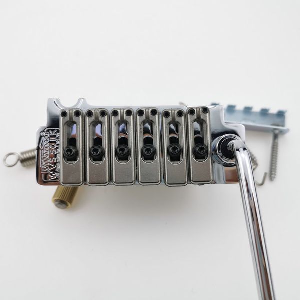 

wvs50iik guita tremolo bridge with matching satin saddles chrome in stock