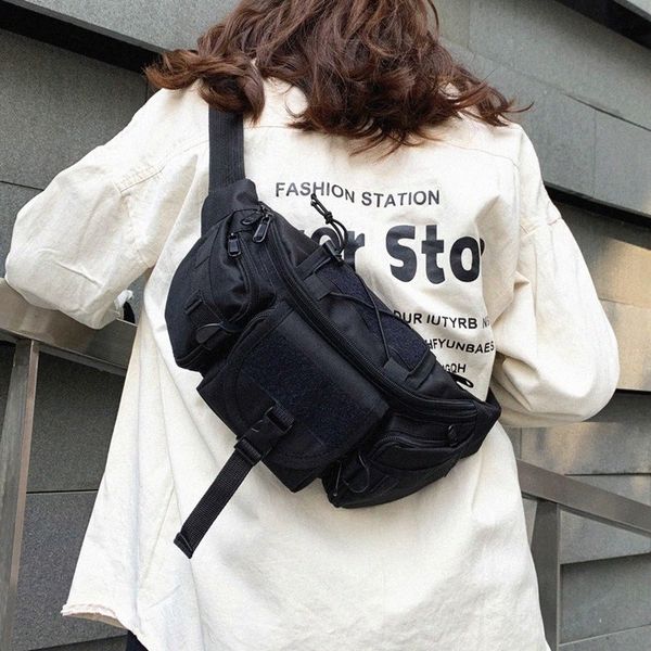 

fanny pack women waterproof money belt bag men black purse teenager travel wallet belt male waist bags cigarette case for phone m7jv#