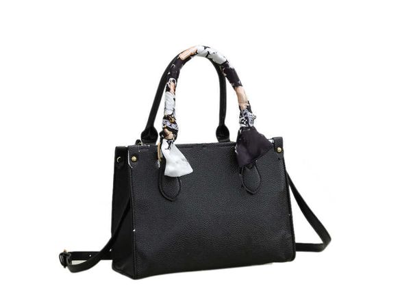 

handbag shoulder bags m45855&m45856 women luxury designers bags casual travel ribbon tote bag pu leather fashion shoulderbag's