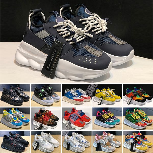 

designerplatfrom originals leisure sneakers casual shoes mens womens paris confortable old dad bench classic chain leather outdoor walking s, Black;brown