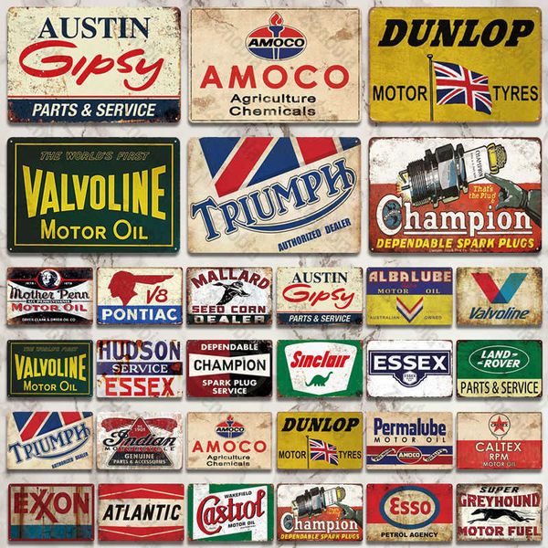 

plaque metal vintage metal signs decorative plaque retro garage decor bar pub garage man cave decor