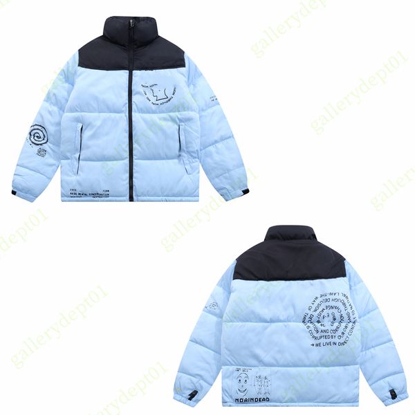 

designer winter puffer jacketsdown jacket couples parka outdoor warm feather outfit outwear plus size multicolor coats a1, Blue;gray