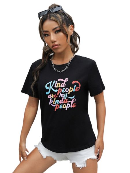 

x creativesbymw slogan graphic tee x5p8#, White