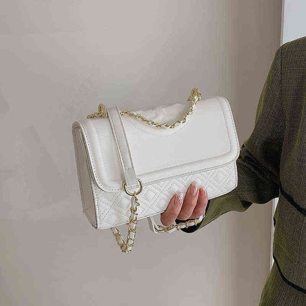

62% off 2022 new designer bags fashion texture korean version popular small square women's urban simple one shoulder chain portable lei