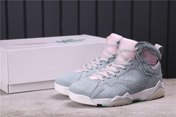 

shoes jumpman 7 fluffy ash powder a series of numbers 130014-100