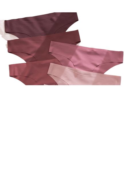 

7pack plain no show panty 19dj#, Black;red