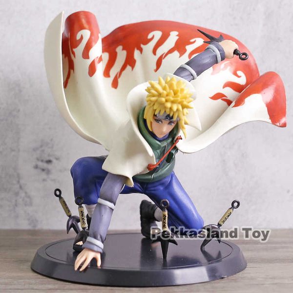 

huiya01 namikaze minato pvc statue figure collectible model toy q0722