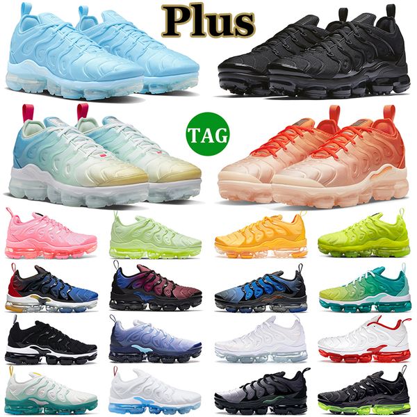 

tn plus running shoes men women triple black white red university blue fury wolf grey tennis ball since 1972 atlanta citrus mens trainer spo