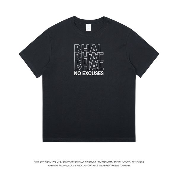 

new mens women t shirts printed fashion accessories man tee designer klein blue quality cotton casual short sleeve luxury hip hop streetwear, White;black