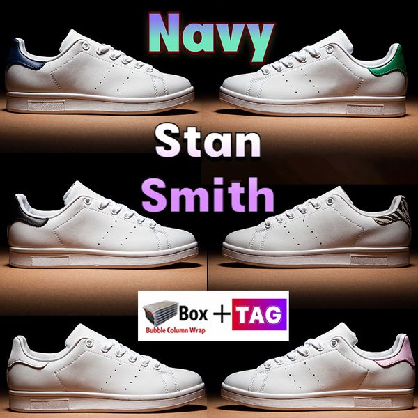

fashion stan smith casual shoes navy og white green zebra designer mens women sneakers lush red metallic silver metallic gold triple black p