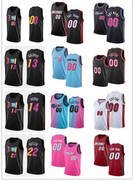 

custom mens womens youth 75th miami's heat's 2 gabe vincent 77 omer yurtseven 16 caleb martin dwyane 3 wade basketball jerseys gdf, Black;red
