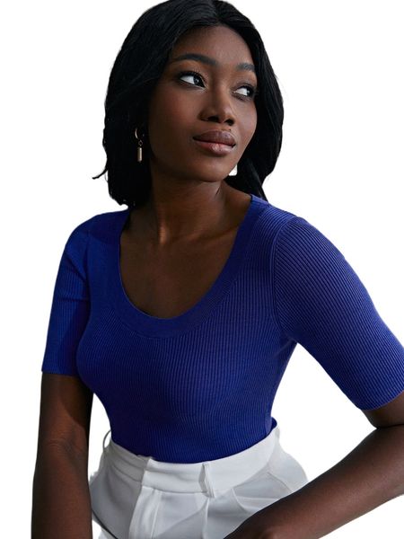 

motf premium 100% silk ribbed knit 51jv#, White;black