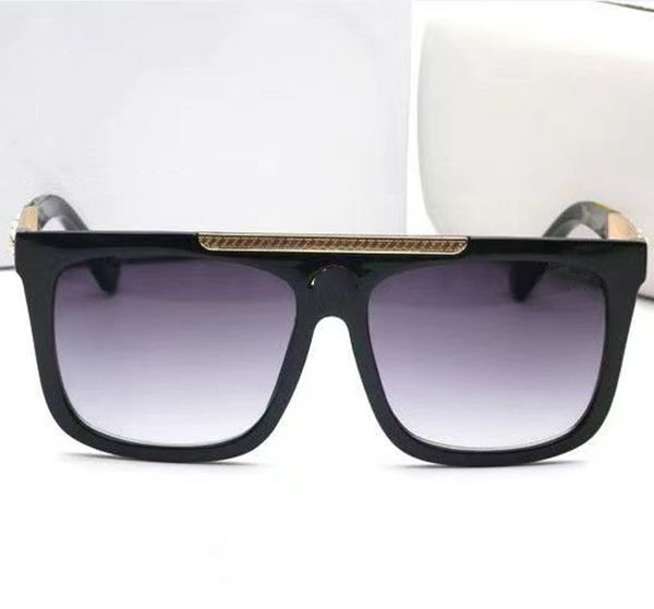 

fashion designer sunglasses man woman luxury sun glasses rectangle goggle with original box, White;black