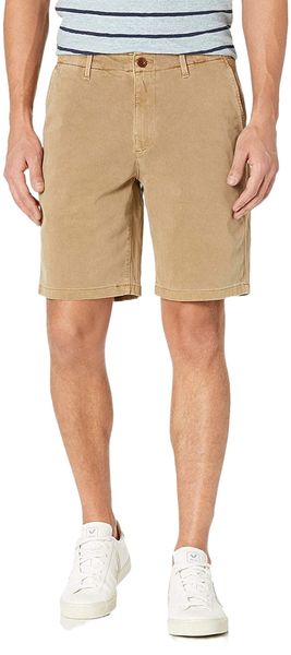 

brand men's stretch twill flat front short 88xs#, White;black