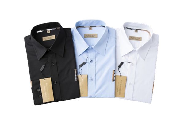 

mens dress casual shirts luxury slim silk t-shirt long sleeve casual business clothing plaid brand color -4xl 54, White;black