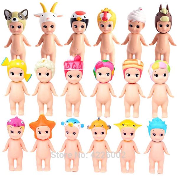 

sonny angel sweet animal marine series pvc action figures kawaii cookie popcorn mini collectible model kids toys doll gift lj20092243j